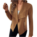 Chic Suede Coat for Effortless Style