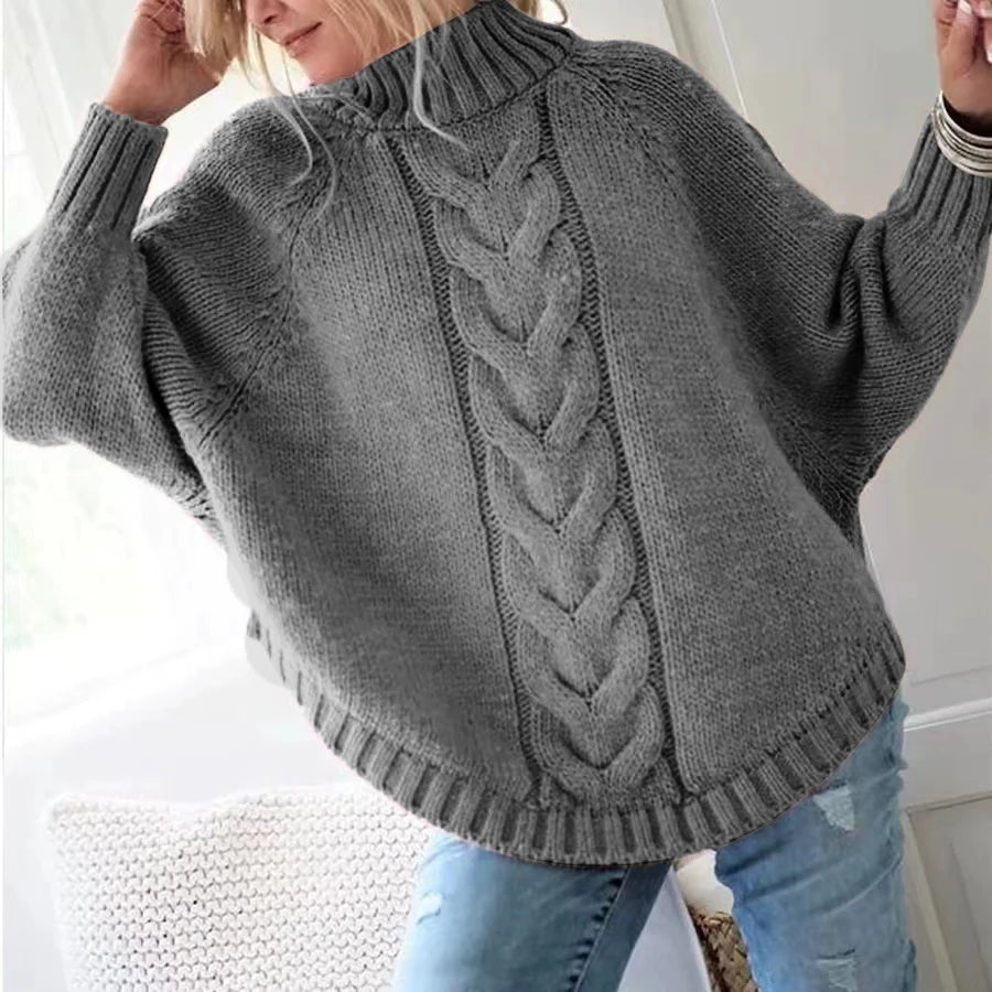 Sculpted Cable-Knit Layer