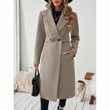 Notch Lapel Trench Coat Elegance