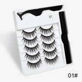 A Pair Of False Eyelashes With Magnets In Fashion-5pc01-19