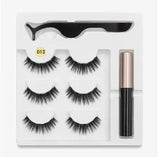 A Pair Of False Eyelashes With Magnets In Fashion-5PC013style-42