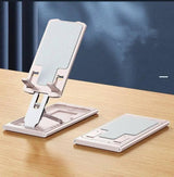 Aluminum Alloy Mobile Phone Stand Desktop Office Portable-RoseGold-5