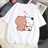 Bear Love Summer Tee-L235-21 WHITE-1