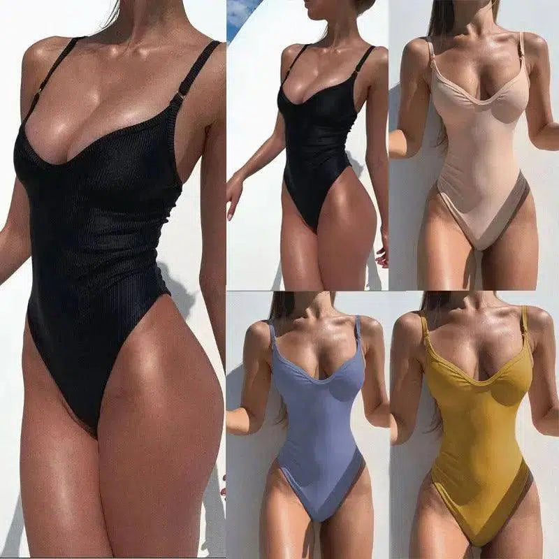 Bikini Sexy One-piece European And American Swimsuit Female-1