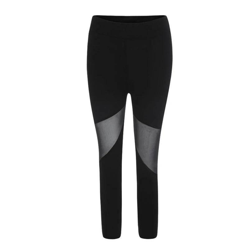 Black Patchwork Leggings Women's Jeggings Legins Women-6