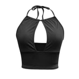 Camisole Halter Vest Women Summer Hollow Tops-10