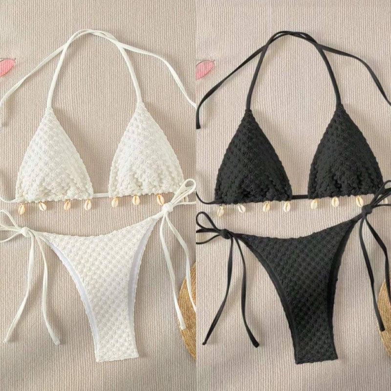 Chic Beaded Bikini Sets for Stylish Swimwear-1