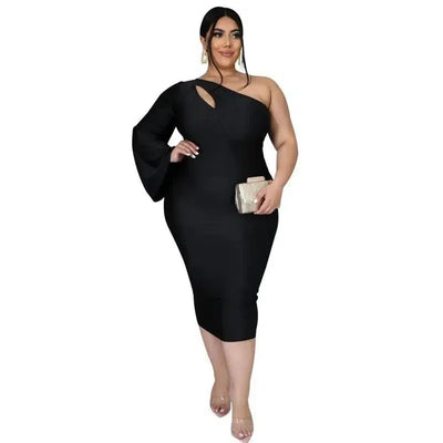 Women Dress Club Party-black-2