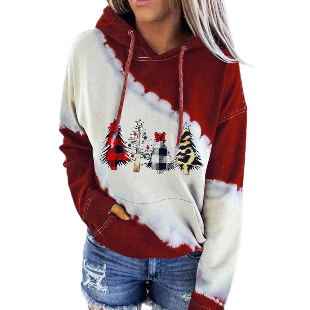 Christmas Series Hooded Pocket Sweater For Women-NHZ1711002-7