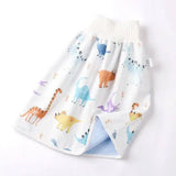 Cotton and bamboo fiber Baby diaper skirt-DinosaurPark-7