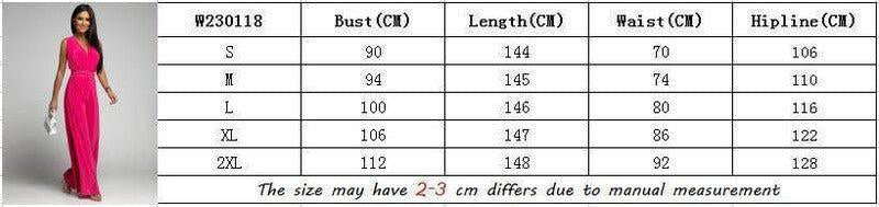 Deep V-neck Sleeveless Backless Siamese Suit 2XL / Skin Color-8