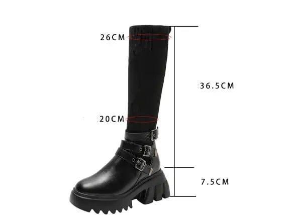 Fat MM Was Thin Knight Boots Women-8