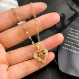 Love Smart Necklace Female Phenix Dance In The Sky Cold Style Luxury Temperament Clavicle Chain-2