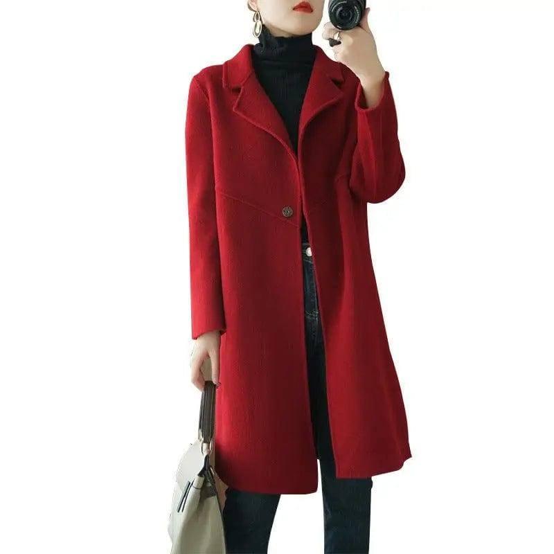 High-end Double-sided Woolen Wool Coat-2