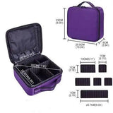 Large-capacity Multifunctional Portable Cosmetic Bag-Violet-9