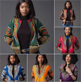 LOVEMI - Lovemi - African printed short coat women