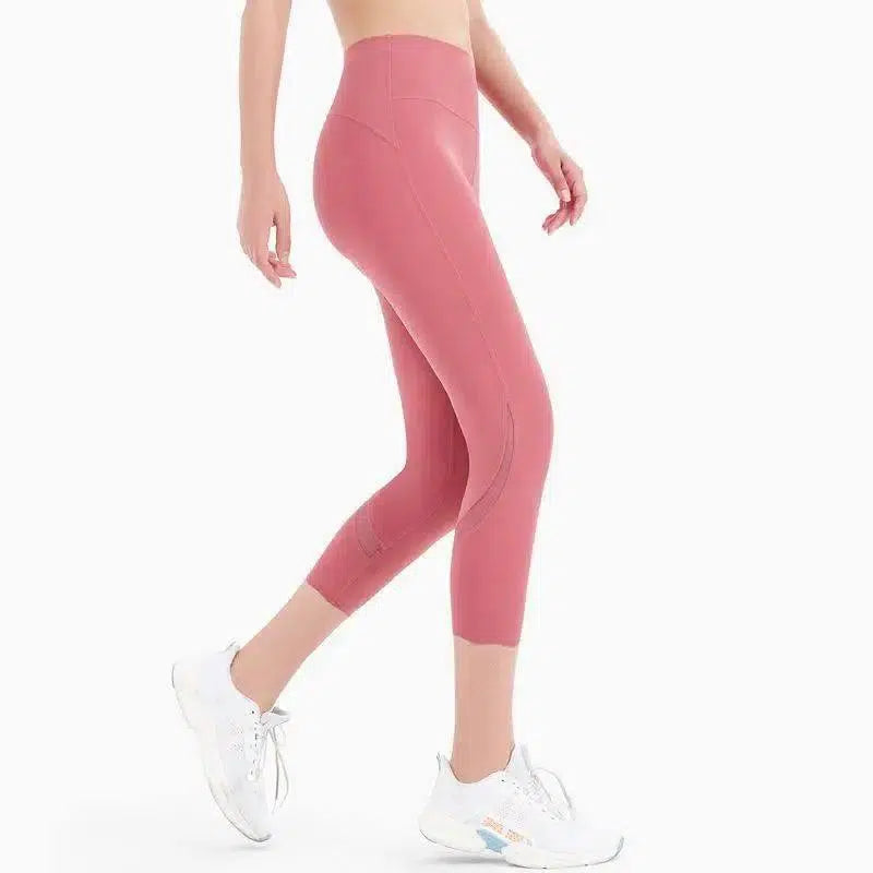 LOVEMI - Lovemi - Brushed Yoga Pants Women's Nude Feeling Tight Hips