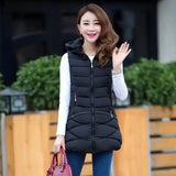 Casual padded vest-Black-4