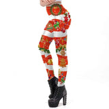 LOVEMI - Lovemi - Christmas digital print tight leggings