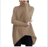 Stylish European Winter Knit Sweater-Apricot-5