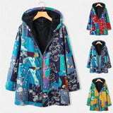 LOVEMI - Lovemi - Loose long - sleeved cotton-padded jacket