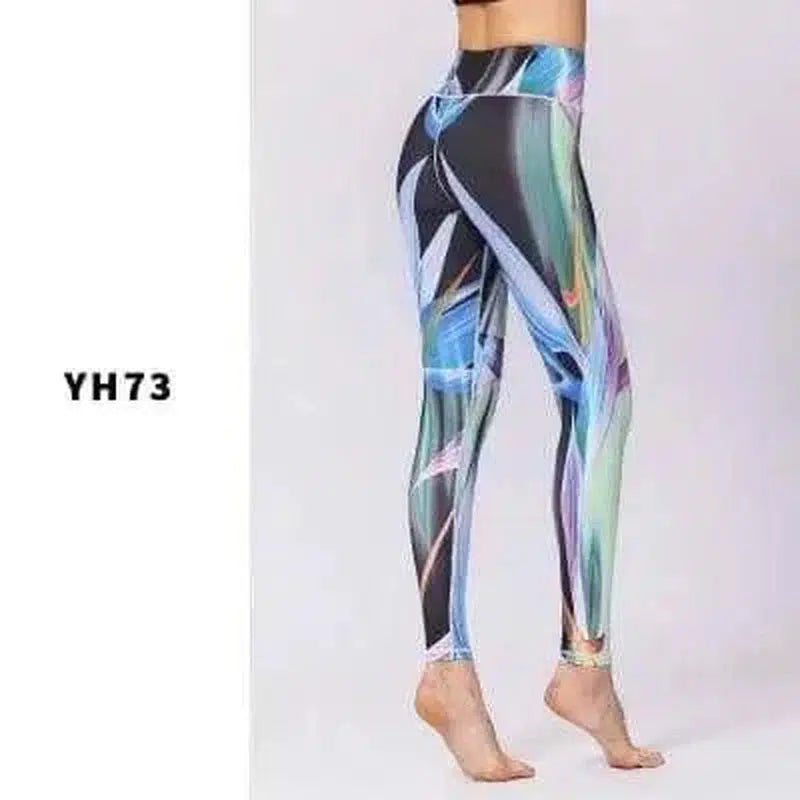 Printed sports leggings-YH73 style-6