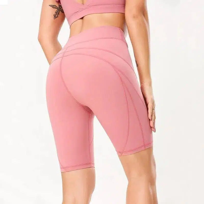 LOVEMI - Lovemi - Reversible Brushed Nude Yoga Pants