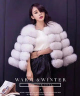 LOVEMI - Lovemi - S-3XL Mink Coats Women Winter Fashion FAUX Fur