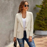 LOVEMI - Lovemi - Side Pocket Cardigan Women's Small Suit Solid