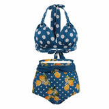 Polka dot high waist swimsuit-06Swimsuit-5