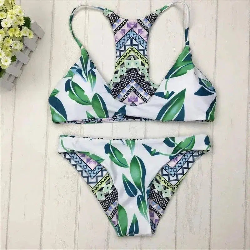 Brazilian Bikinis Women Swimsuit Double-sided printing-1