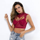 lace lingerie top-Winered-3