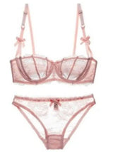 Molly Lingerie Set-Pink-2