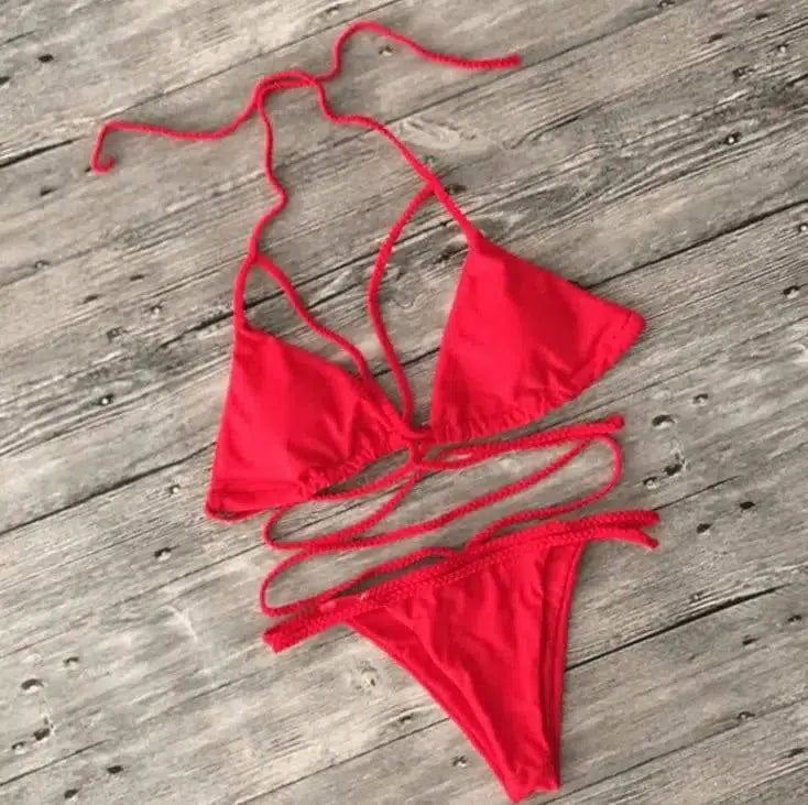 Strappy Bikini for Women-4