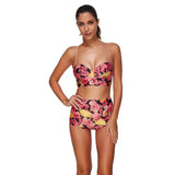 Sling print women's swimsuit-2