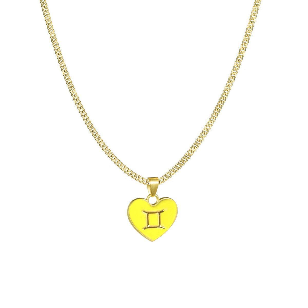 Trendy Zodiac Sign Necklaces for Stylish Astrology Fans-Gemini-8