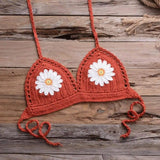 Two-piece bikini-Orange-6