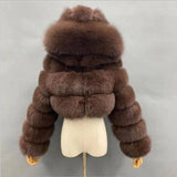 Winter Faux Fur Coat for Women-10