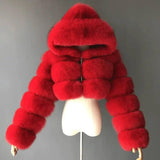 Winter Faux Fur Coat for Women-11