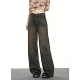 Women's American Vintage Waste Soil Loose Wide Leg Pants-5