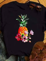 Women's Pineapple Cute Tee-bt7954-hs-1