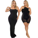 Women's Shapewear Dress Jumpsuit Tummy Tuck Lift Corset Open-2