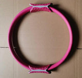 Yoga Pilates Ring Gym Bag Rubber Yoga Ring-Pink-11